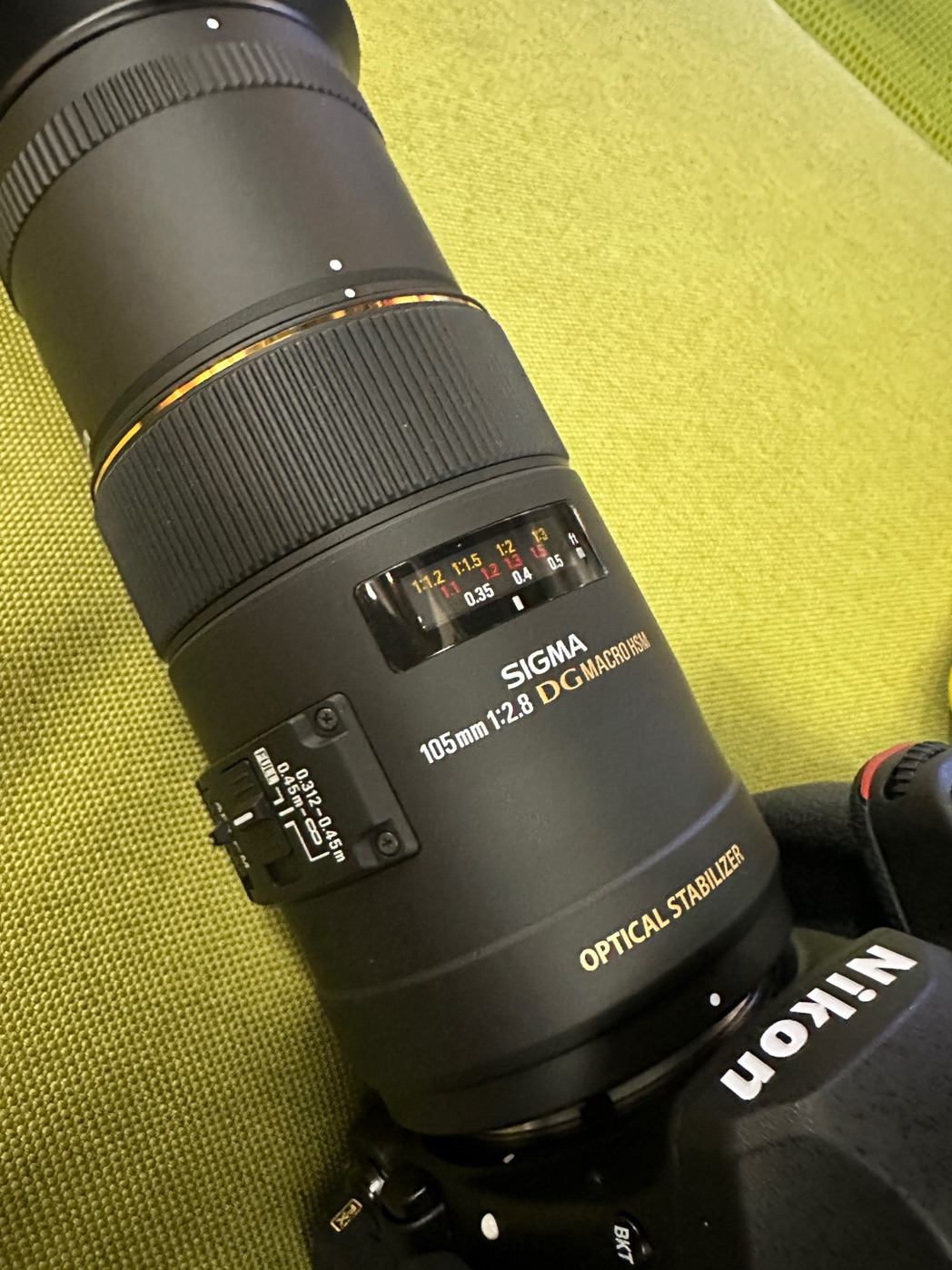 期間限定送料無料】 ◇美品 #1422 HSM MACRO OS DG EX F2.8 105mm APO