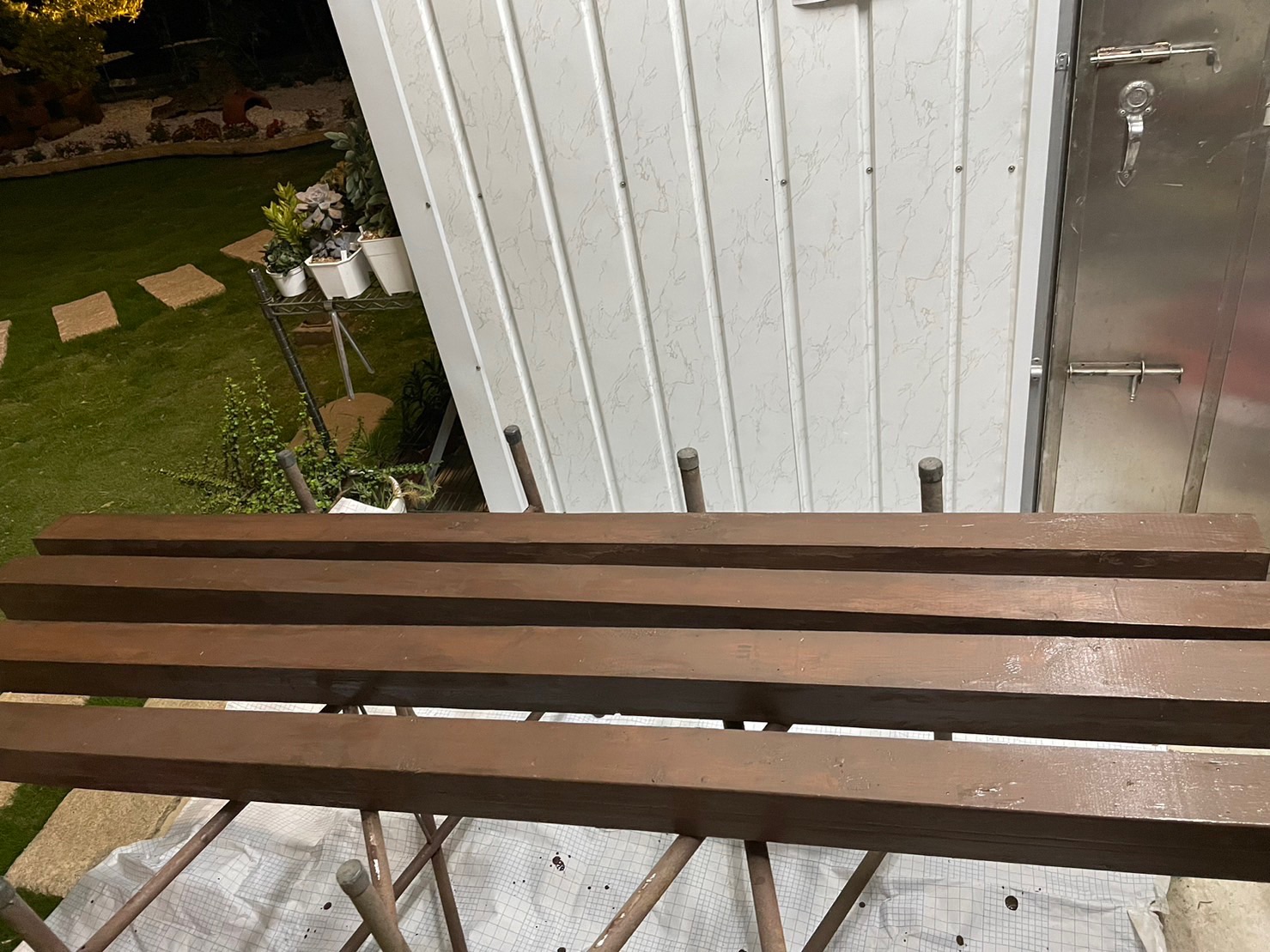 ミヤキ ランバーガード 18L   外部用   木材専用保護塗料 玄関板塀などの塗装に  送料無料（沖縄県を除く） - 1