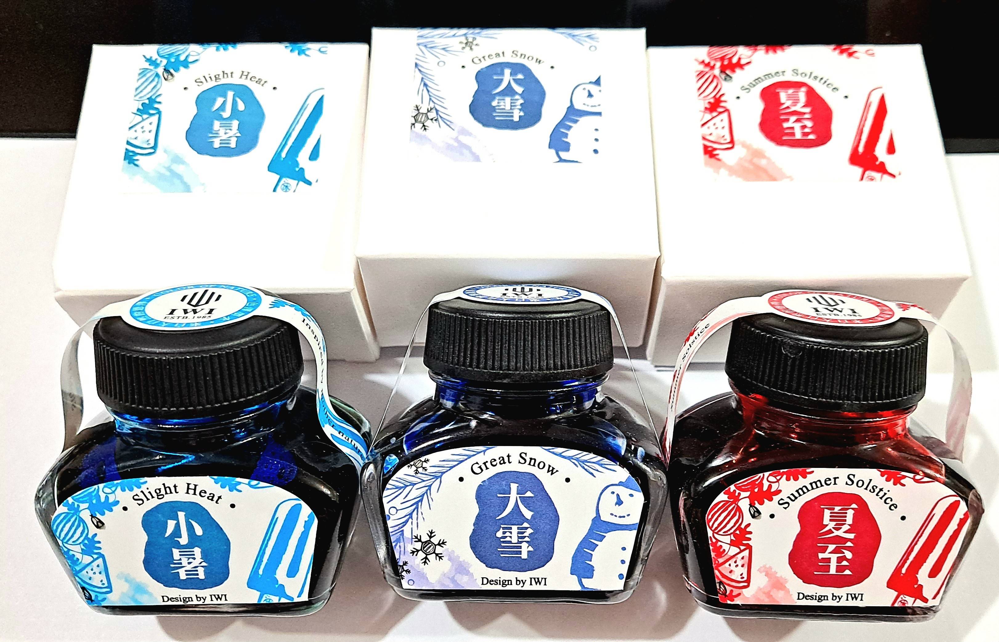 IWI】色澤鋼筆墨水-二十四節氣系列-小暑BIK-7460C(藍) - momo購物網