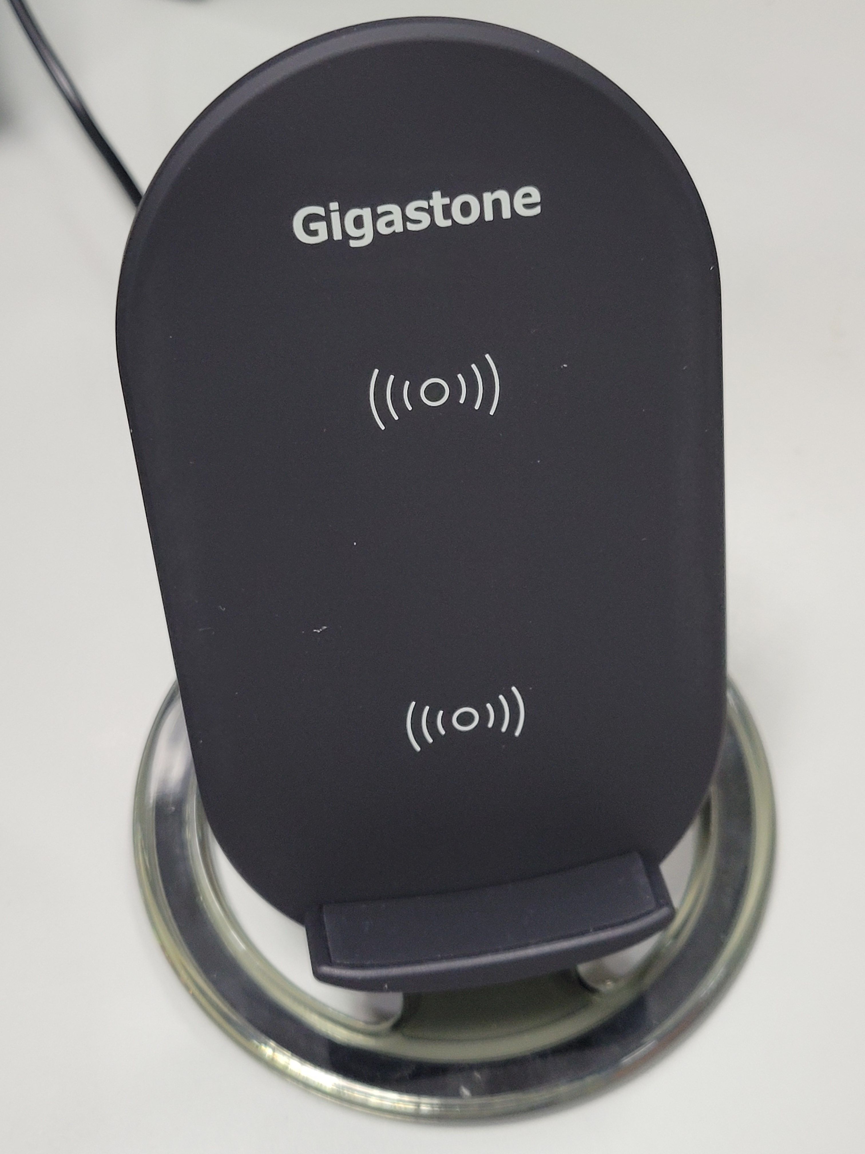 GIGASTONE 立達】10W雙線圈無線快充充電盤-超值2入組GA-9660B(支援