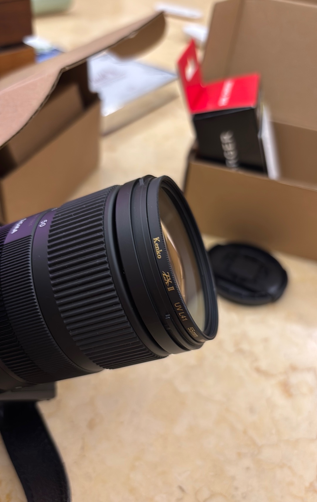 Ｌ鏡 Kenko】55mm ZETA ZXII UV L41(公司貨薄框多層鍍膜UV保護鏡高透光防水