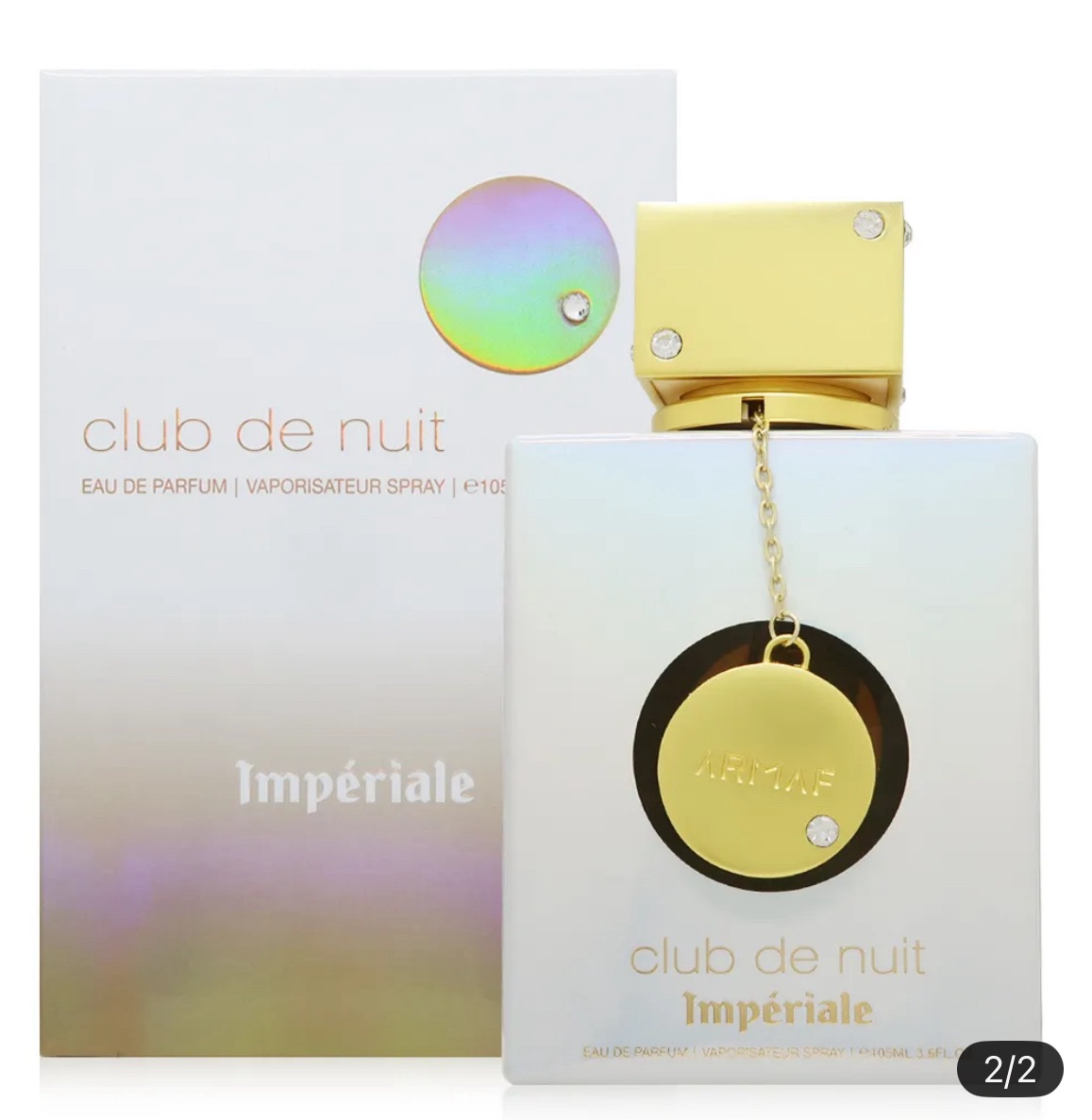 ARMAF】Club De Nuit White Imperiale 白色帝國女性淡香精EDP 105ml