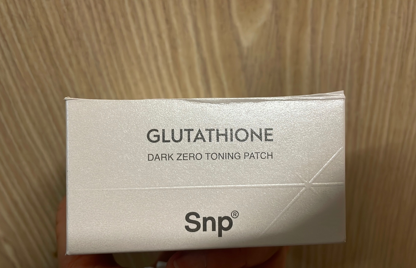 can you do glutathione subq SNP Glutathione Dark Zero Toning Patch 60P*2 main image 0