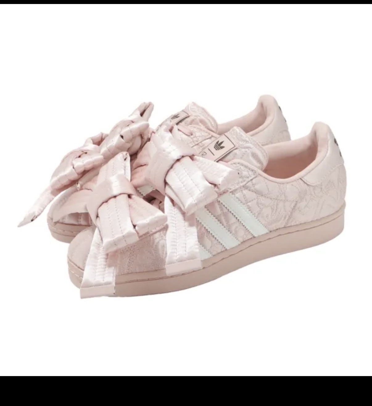 adidas 愛迪達】x Caroline Hu Superstar W 女鞋聯名休閒鞋粉紅大 