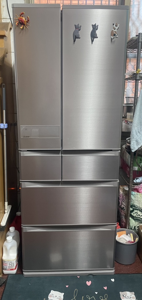 MITSUBISHI 三菱】605L日製一級能效變頻六門冰箱(MR-JX61C-N-C1 玫瑰金
