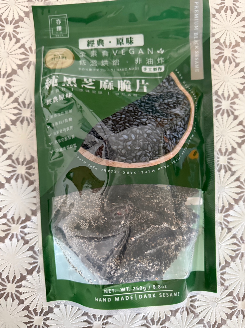 亦擇】純黑芝麻杏仁脆片250g - momo購物網- 好評推薦-2026年9月