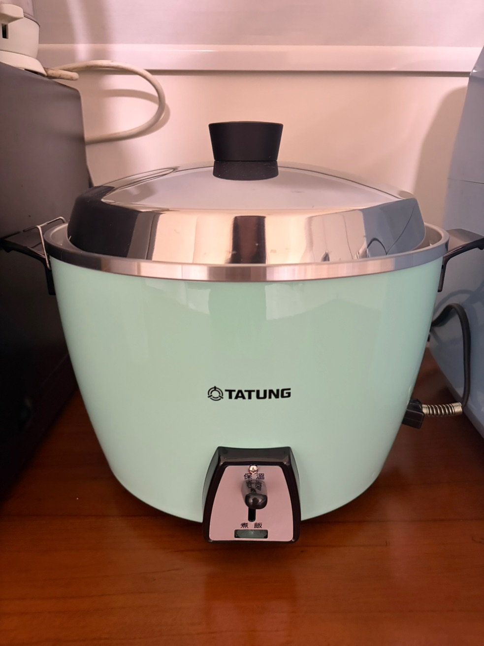 TATUNG 大同】10人份電鍋TAC-10L-D TG(TAC-10L-DTG湖水藍) - momo購物